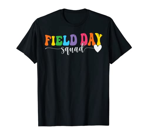 I'm Just Here For Field Day 2023 Groovy Last Day School T-Shirt