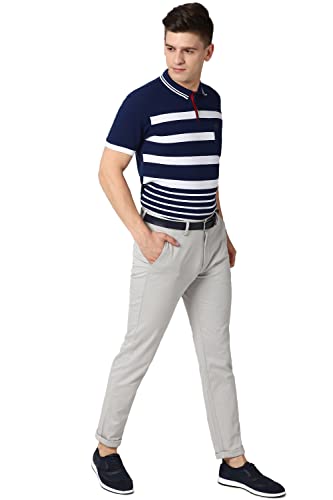 Image of Peter England Men's Slim Casual Pants