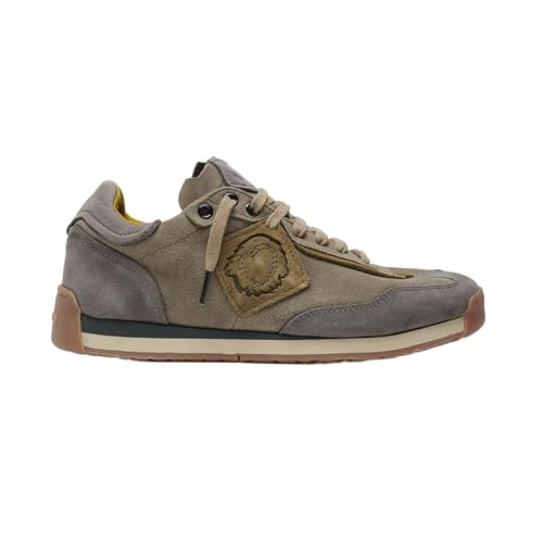 Satorisan - Enso Suede - Zapatillas Casual para Hombre y Mujer - Sneakers Urbanas Cuero Respetuosas, Cómodas y Duraderas - Color Peat Green - Talla 43