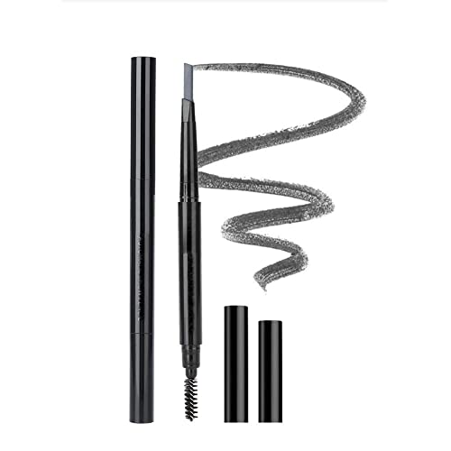 Glamour Girl Long-lasting Waterproof Eyebrow Pencil with Comb Brush, Automatic Retractable Brow Pen Colour Makeup Cosmetic Tool(04 Gye)