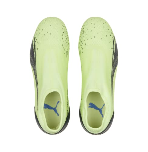 Puma Ultra Match Firm Artificial Ground Sneaker, Fizzy Light-Parisian Night-Blue Glimmer, 4 Us Unisex Big Kid #TOP1