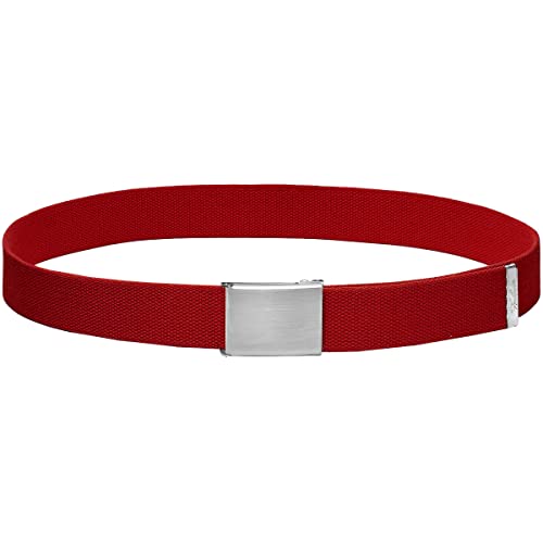 Image of Falari Canvas Web Belt Fully Adjustable Cut to Fit Golf Belt Flip Top Buckle
