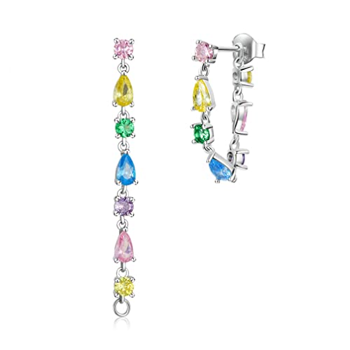 Boucles d'oreilles en cristal de cube flocon pour révéler votre éclat intérieur unique