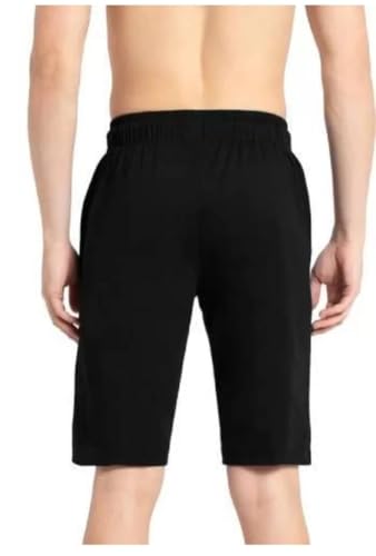 Image of Men's Cotton Short | 100% Pure Cotton Fabric | Regular Fit Shorts with Pocket | Half Short Pant for Men (Pack of 1)
