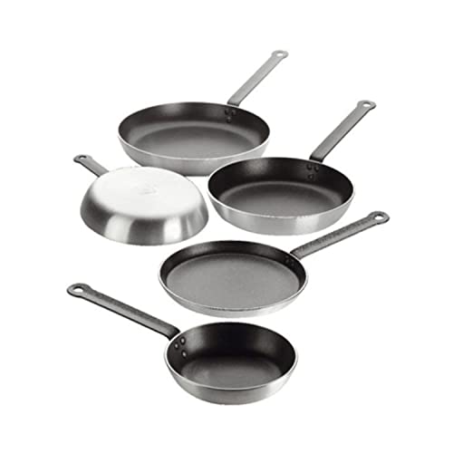 Estufas de aluminio antiadherentes x 4 + 1 crepera METRO Pro