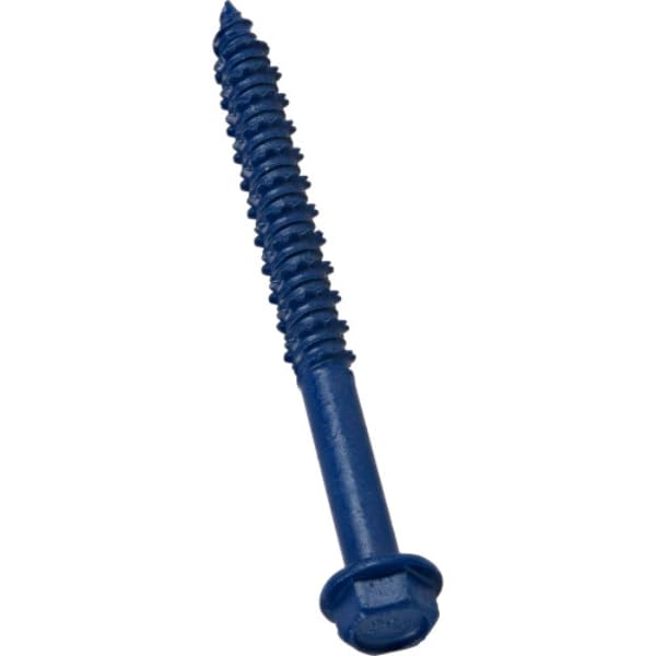0.25 x 2.75 in. Power Pro Blue Hex Washer-Head Concrete Screw Anchors - Blue