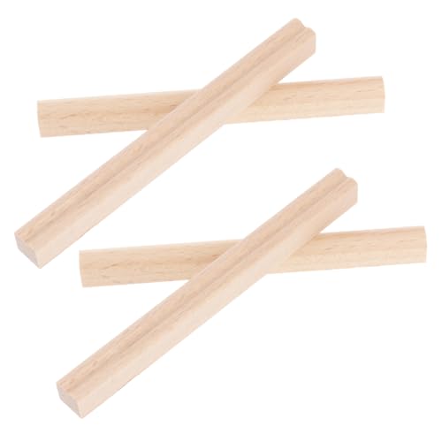 BESTonZON 6pcs Durable Wood Kalimba Bridges Replacement Parts for Thumb Piano Enhance Sound with High- Wood Musicians and Diy Projects