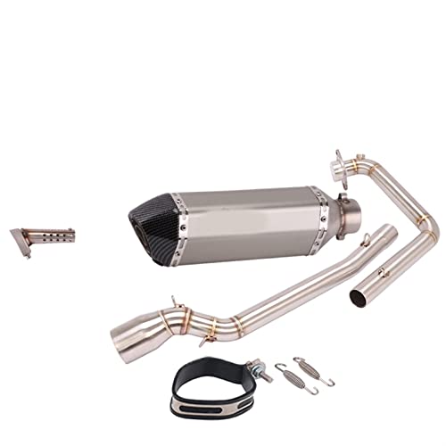 Escape Suzuki GSX150R y GSXR150 sistema completo con tubo frontal y silenciador GP
