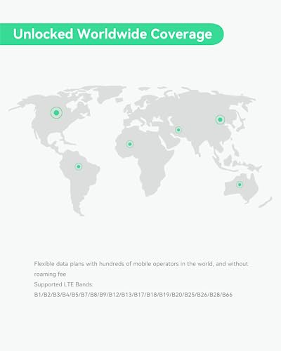 Image of LINOVISION Industrial Global 4G LTE Cellular Router with Pre-Loaded Data Plan - 5GB 365 Days, Virtual SIM Router Supports Plug-n-Play, RS232 /RS485, MQTT, Global Coverage and Pay as You Go