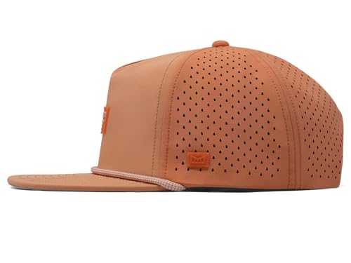 Image of melin Coronado Brick Hydro, Performance Snapback Hat, Water-Resistant Baseball Cap for Men & Women
