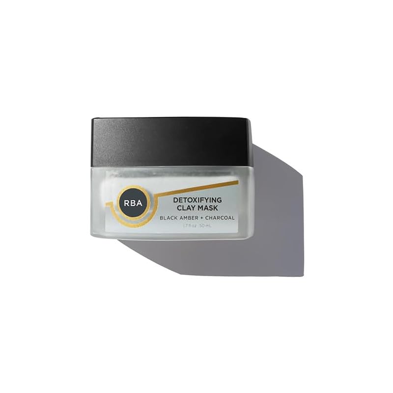 RBA Skincare’s Detoxifying Clay Mask, Non-Drying, Pore & Blackhead Purifying Treatment, 100% Natural, 50ml