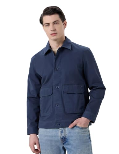 Image of Symbol Premium Men's Twill Mid Weight Washed Jacket /Shacket |Non-Quilted |Regular Fit |Non-Lined | Available in Plus Sizes