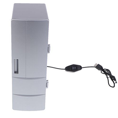 Preisvergleich Produktbild Homyl Mini USB Computer Kühlschrank Getränkedosen Kühler und wärmer für Picknick Camping Reisen Outdoor Wandern