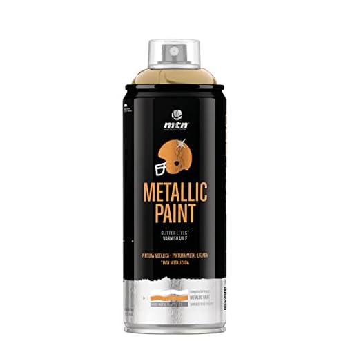 Montana Colors MTN PRO Metalizado Oro R-1036, Spray, Oro, 400 ml