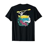 Backprint | Packraft-Kayak KANU Rafting Kayaking Kajak T-Shirt