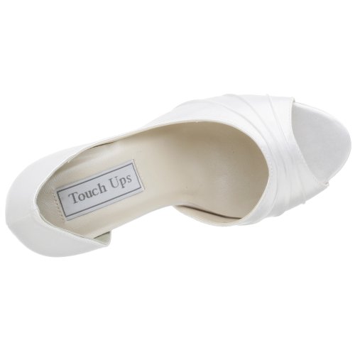 Touch Ups Women's Flash Dyeable Pump,White,6 M #TOP4
