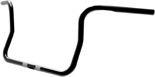 Paul Yaffe's Bagger Nation 51530510BK Black 10" Classic Bagger Apes Handlebar (for 1986-2016 Harley-Davidson FLH Touring Models, 1")