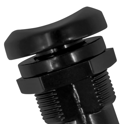 Image of Fuel Door Push Button Latch Kit Fit for Harley Touring 1992-Later | Black Finish, Fits Electra Glide, Road Glide, Street Glide, Tour Glide and Tri Glide Models