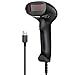 Produktbild USB Scanner Barcodescanner Handheld Barcodeleser Handscanner Barcode Scanner von LiNKFOR Play & Plug Lesegerät Kabelgebunden für Windows und Linux für POS-System Kommerzielle Lagerlogistik usw