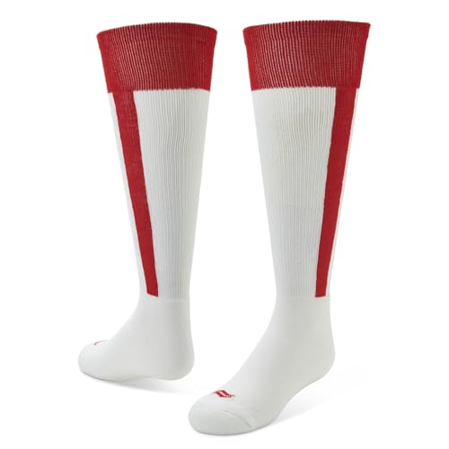 Sof Sole Baseball/Softball Over-the-Calf Team Athletic Performance Socks (2 Pair),