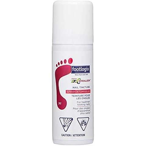 FOOTLOGIX Nail Tincture Spray with Spiraleen, 1.69 Fl Oz (Pack of 1) Cover