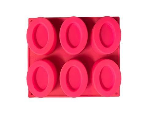 redsky soap mould 6 cavity oval shape silicone soap mould 70gm for cake mold cupcake muffin candle mold homemade soap mold handcraft soap mould