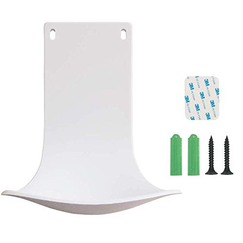 Cotn - Drip Tray for Automatic Soap Dispenser - Adhesive Stickers or Punching 2 in 1 Wall Mount, Dispenser Stand,Soap Dispenser Bracket, Prevent Dripping and Spraying, Easy to Clean (White)