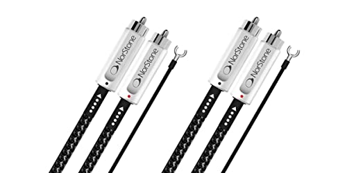 Norstone JURA Cable 2 x RCA M M masse 0 6m