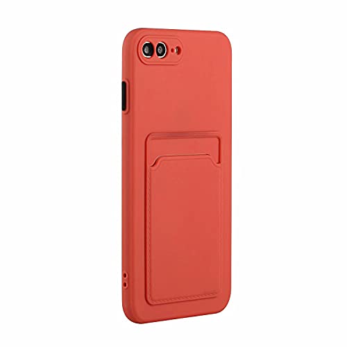 WJMWF Hoesje voor iphone 7/8/SE 2020 Ultradunne Zachte Siliconen Gel TPU met Kaartsleuf [Screen Protector… - Image 7