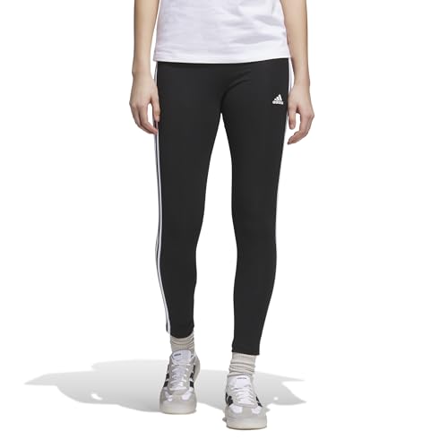 Leggings mujer Adidas Essentials mallas de punto de cintura alta con tres rayas