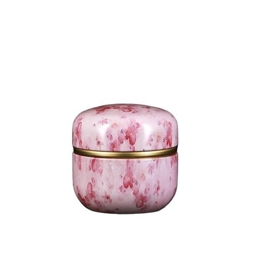 CMBSSTFC Botes de Cocina 50 ml Caja de té de Cocina Tarro Soporte de Almacenamiento Dulces Caramelos Latas Teaware Cajas de té Contenedores de Lata Caja de Almacenamiento Contenedores de
