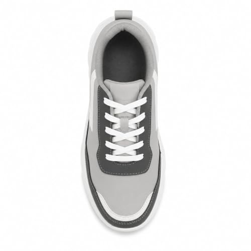 Image of Centrino Sneakers for Men | Lightweight Casual Shoes for Men Stylish | Breathable Mesh Walking Shoes | Cushioned Insole Comfortable Shoe for Man | Durable Sole Footwear|Trendy Lace-Up Shoes for College, Parties & Daily Use (9626)