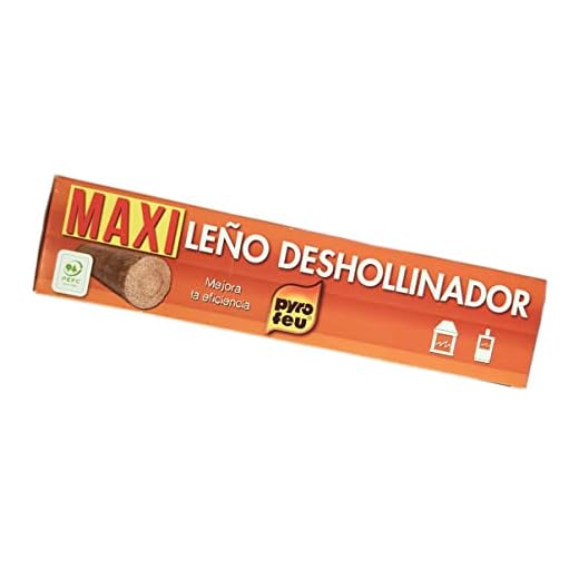 Leño deshollinador de chimenea MAXI 1.400 gr