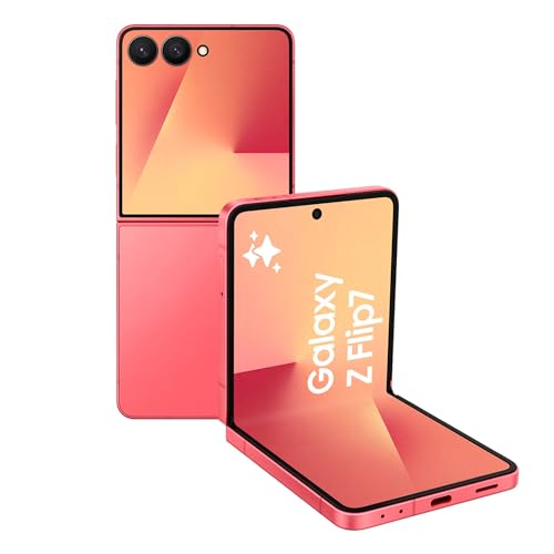 Samsung Galaxy Z Flip7 Smartphone AI pieghevole, 3 anni di Garanzia del produttore, RAM 12GB, 512GB, Display 4,1