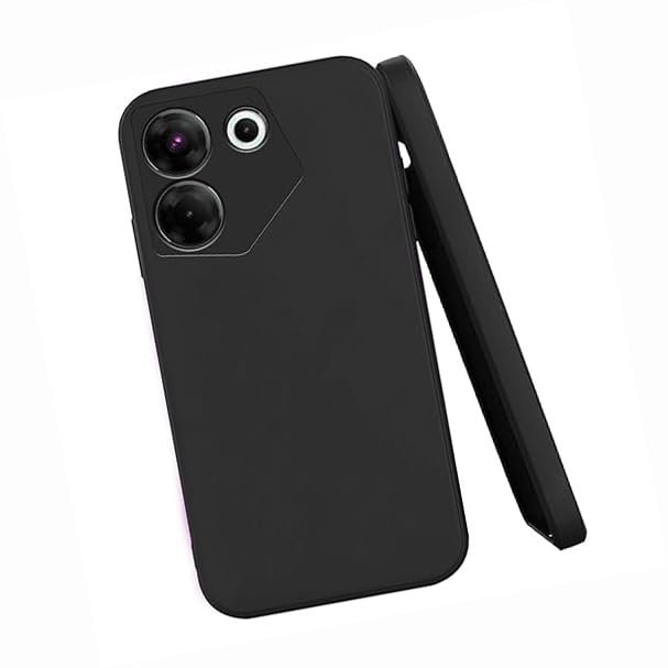 COBERTA Back Cover for Tecno Camon 20 Pro 5G Back Cover Case - Black Silicon (B0CV17DWJP) Amazon Price History, Amazon Price Tracker