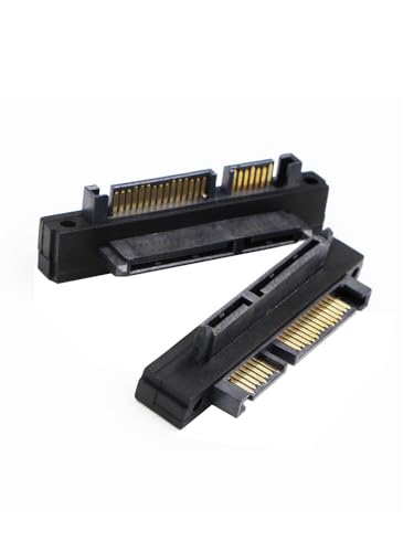 Adaptador de Extensión SATA 22Pin Macho a Hembra 90 Grados miniatura 2