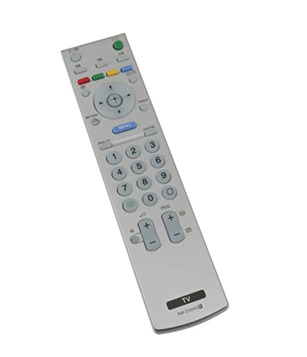 AULCMEET RM-ED005 Replacement Remote Control Compatible with Sony 4K OLED Smart TV KDL-46S2010 KDL-40S2010 KDL-32S2010 KDL-26S2010 KDL-32S2020 KDL-26S2020 KDL-32S2030 KDL-26S2030 KDL-46V2000