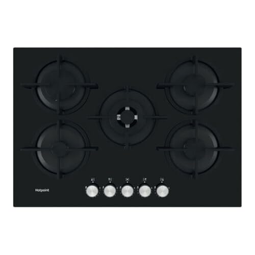 Whirlpool GOWL 728/NB hobs Negro Integrado Encimera de gas 5 zona(s)