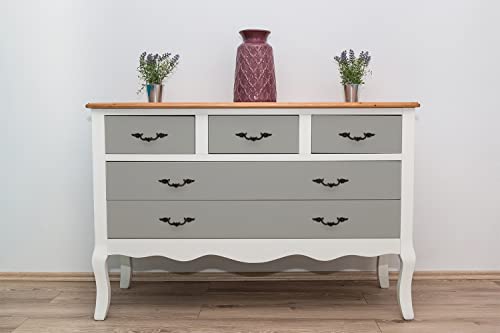 Lámina adhesiva para muebles Coloray gris de 100x50cm con protección impermeable para cómodas 5
