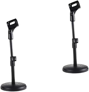 ERINGOGO Suporte De Mesa Para Microfone 2 Peças Suporte Para Computador Montagem De Microfone Suporte Para Microfone Suporte Para Fone De Ouvido Suporte Para Microfone De Mesa Tripé