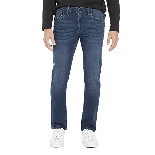 Kenneth Cole Mens Jeans Slim Fit - Mens Stretch Jeans with Repreve Recycled Polyester - Jeans for Men Slim Fit