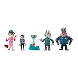 Jazwares Pack de 5 Figuras articuladas de 7,5 cm de Zootrópolis 2 de Disney, con 2 Personajes Ocultos - Serie de coleccionista - Apto para Mayores de 4 años