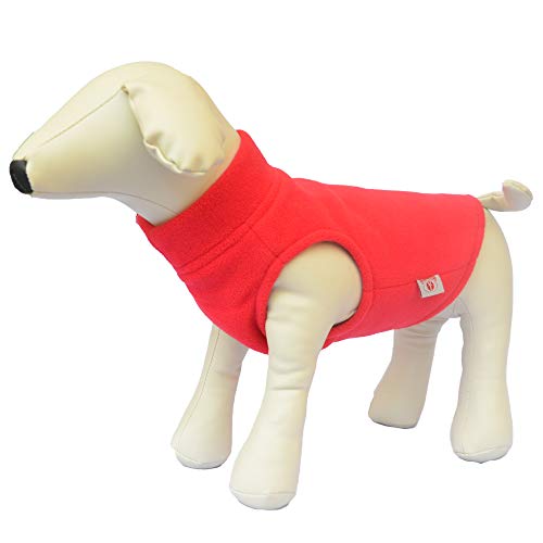 Dog Winter Vest Warm Breathable Dog Polar Fleece Vest Jacket