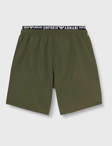 Emporio Armani Men's Standard Logoband Swim Bermuda3