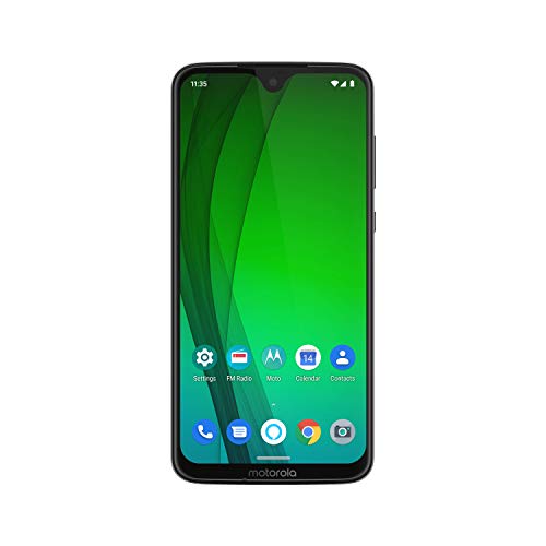 Moto G7 with Alexa Hands-Free – Unlocked – 64 GB – Clear White (US Warranty) – Verizon, AT