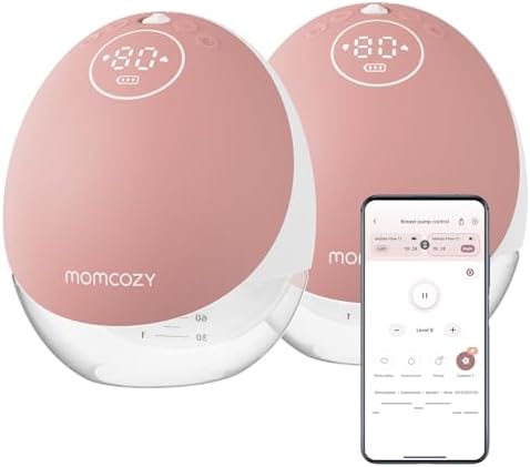 Momcozy Wearable Breast Pump M9, Hospital Grade Medical App-Contr...