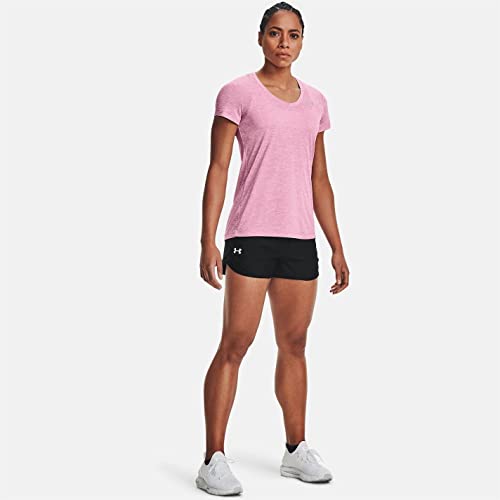 Image of Under Armour Womens Tech V-Neck Twist Short-Sleeve T-Shirt