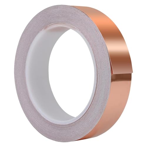 Cinta de lámina de cobre para vidrieras, cinta de lámina de cobre para vidrieras - Cinta de lámina de cobre con cinta de cobre en un lado. Nuestro adhesivo conductor de cinta de lámina de vidrio y esc