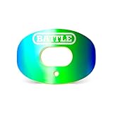 Battle Iridescent Oxygen Mouthguard (Chrome Blue/Green)