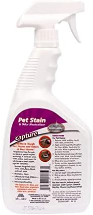 Capture Carpet & Rug Dry Cleaner (4lb) Pet Stain & Odor Neutralizer (32 oz), Pet Stain Remover for Carpet, Rug, Couch, Car & Upholstery - Bundle